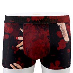 Horror Themed Bloody Hands Men s Boxer Briefs by ExtraAwesomeSauce