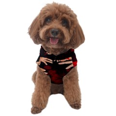 Horror Themed Bloody Hands Dog Sweater by ExtraAwesomeSauce