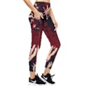Horror Themed Bloody Hands Pocket Leggings  View4