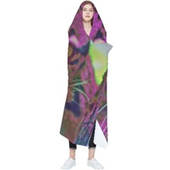 Pink And Purple Leopard Wearable Blanket by ExtraAwesomeSauce