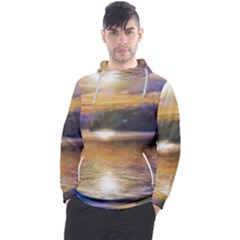 Serene Sunset Over Water Men s Pullover Hoodie by ExtraAwesomeSauce
