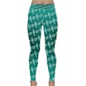 Peaceful Japanese Kanji Design Classic Yoga Leggings View1