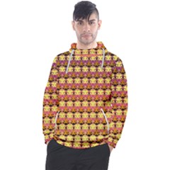 Gradient Lion Head Pattern Men s Pullover Hoodie by ExtraAwesomeSauce