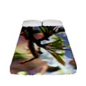 Springtime Pear Tree Blossoms Fitted Sheet (Full/ Double Size) View1