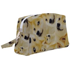 Doge , Memes Wristlet Pouch Bag (large) by kyorashop23