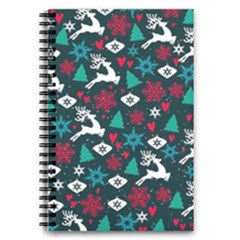 Holiday Season Pattern 5 5  X 8 5  Notebook by kyorashop23