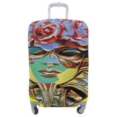 Carnival Mask - Venetian Mask - Italy Vintage Luggage Cover (medium) by ConteMonfrey