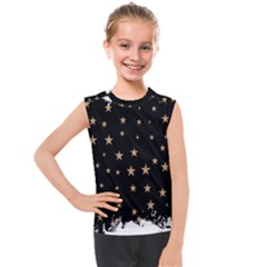 Little Stars Pattern Kids  Mesh Tank Top by ConteMonfrey