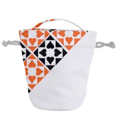 Aesthetic Hearts Drawstring Bucket Bag by ConteMonfrey