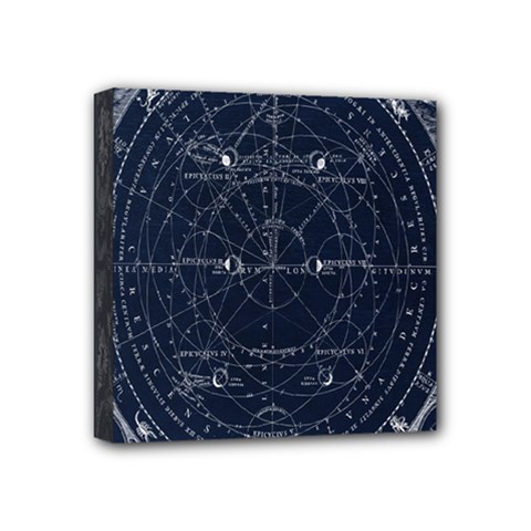 Astronomie Astrologie Vintage  Mini Canvas 4  X 4  (stretched) by ConteMonfrey