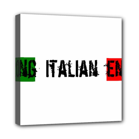 Strong Italian Energy Mini Canvas 8  X 8  (stretched) by ConteMonfrey