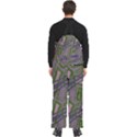 Vibrant Collage Vibes Print Men s Front Zip Ski And Snowboard Bib Pants View4