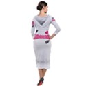 Téléchargement (1) Quarter Sleeve Midi Velour Bodycon Dress View2