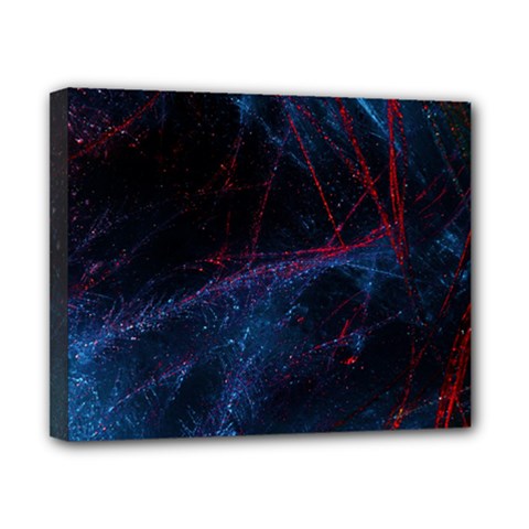 Abstract Feathers Canvas 10  X 8  (stretched) by Apenda