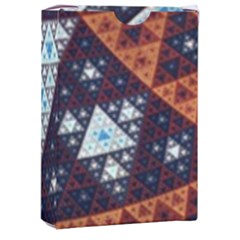 Fractal Triangle Geometric Abstract Pattern Playing Cards Single Design (rectangle) With Custom Box by Cemarart