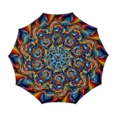 Dynamic Color Vortex Automatic Folding Umbrella With Case (large) by ExtraAwesomeSauce