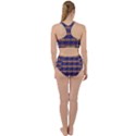 Bitcoin Logo Pattern Racer Back Bikini Set View2