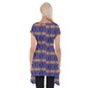 Bitcoin Logo Pattern Short Sleeve Side Drop Tunic View2