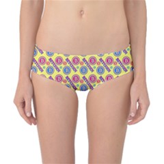 Colorful Bitcoin Pattern Classic Bikini Bottoms by ExtraAwesomeSauce
