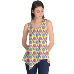 Colorful Bitcoin Pattern Sleeveless Tunic by ExtraAwesomeSauce