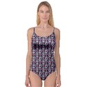 Sugar Skull Cat Pattern Camisole Leotard  View1