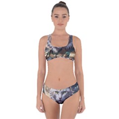 Epic Armored Cat Warrior Criss Cross Bikini Set by ExtraAwesomeSauce