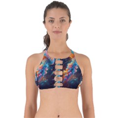Cosmic Jellyfish Artwork Perfectly Cut Out Bikini Top by ExtraAwesomeSauce