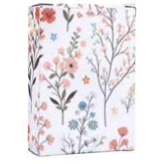 Flowers Design Floral Playing Cards Single Design (rectangle) With Custom Box by Posterlux