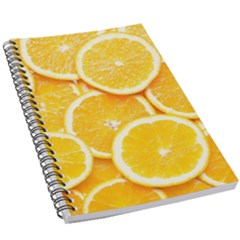 Oranges, Orange, Fruits 5 5  X 8 5  Notebook by kyorashop23