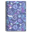 Patterns, Doodles, Pattern, Colorful 5.5  x 8.5  Notebook View1