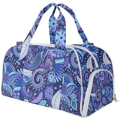 Patterns, Doodles, Pattern, Colorful Burner Gym Duffle Bag by kyorashop23
