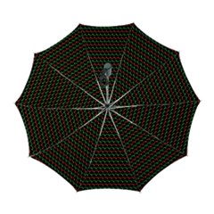 Geometric Abstract Pattern Line Automatic Folding Umbrella With Case (large) by Salmanaz77
