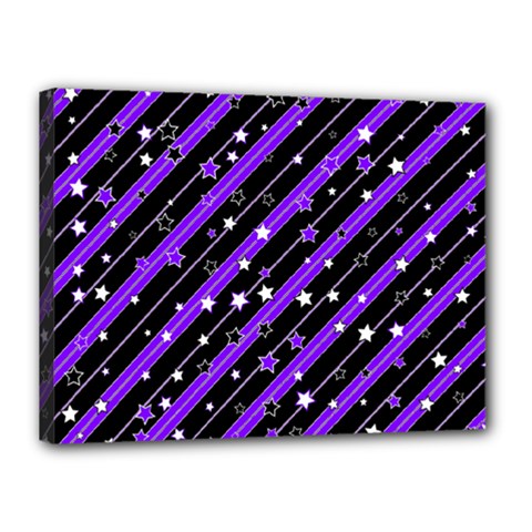Christmas Paper Star Texture Canvas 16  X 12  (stretched) by Ket1n9