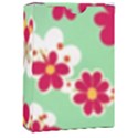 Retro 1960s Flowers Pattern Playing Cards Single Design (Rectangle) with Custom Box View1