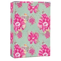 Retro 1880s Flowers Pattern 11 Playing Cards Single Design (rectangle) With Custom Box by violetheavensky