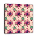 Retro 1880s Flowers Pattern 10 Mini Canvas 8  x 8  (Stretched) View1