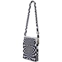 Geomtric Pattern Illusion Shapes Multi Function Travel Bag View1