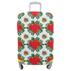 Retro 1880s Flowers Pattern 13 Luggage Cover (medium) by violetheavensky