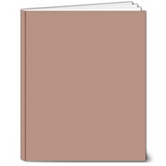Mocha Mousse Hex Code #a47864 8  X 10  Softcover Notebook by dressshop
