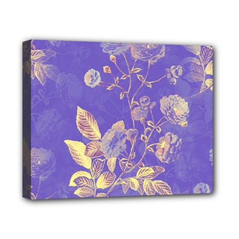 Flower Petal Bouquet Stem Floral Pattern Canvas 10  X 8  (stretched) by Maspions