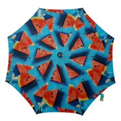Watermelons, Fruits Hook Handle Umbrellas (medium) by kyorashop23