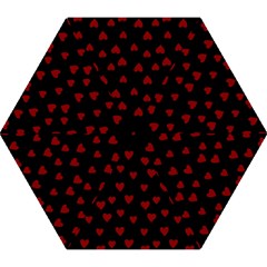 Small Cute Hearts  Mini Folding Umbrellas by ConteMonfrey