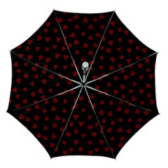Small Cute Hearts  Automatic Folding Umbrella With Case (medium) by ConteMonfrey