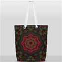 Purple, Blue And Pink Eyes Abstract Forms Geometric Full Print Rope Handle Tote (Small) View1