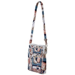 Sculpture Statue Angel Artwork Multi Function Travel Bag by Salmanaz77