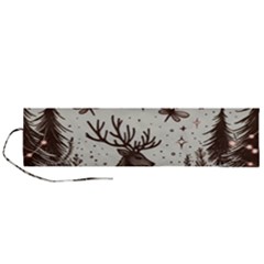 Artwork Graffiti Painting Creative Roll Up Canvas Pencil Holder (l) by Salmanaz77