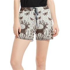 Artwork Graffiti Painting Creative Women s Runner Shorts by Salmanaz77