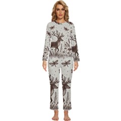 Artwork Graffiti Painting Creative Womens  Long Sleeve Lightweight Pajamas Set by Salmanaz77