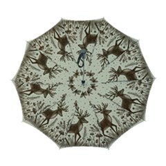 Artwork Graffiti Painting Creative Automatic Folding Umbrella With Case (large) by Salmanaz77