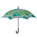 Geometric Colors  pool Hook Handle Umbrellas (Medium) View3